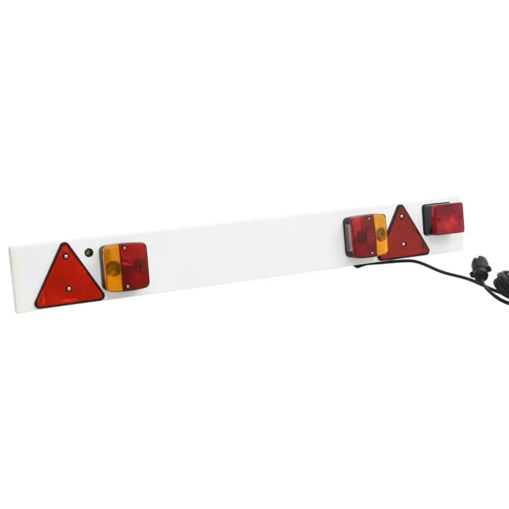 Aanhangerverlichting standaard peertje 12 V 115x7x14 cm rood