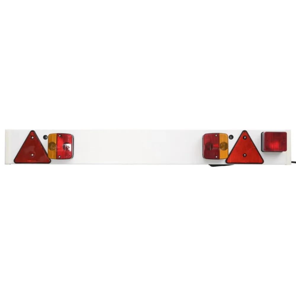 Aanhangerverlichting standaard peertje 12 V 115x7x14 cm rood