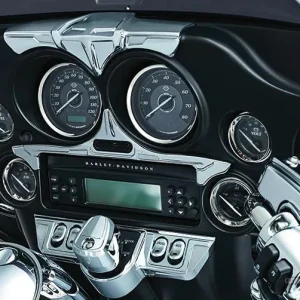 Speedo & Tach Accent Verchroomd Harley-Davidson