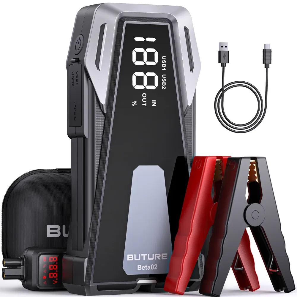 Buture Beta02 Verplaatsbaar Car Jump Starter 2500A