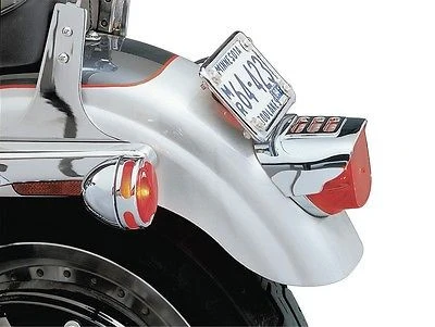 Visera Custom De Piloto Trasero Para Harley-Davidson®