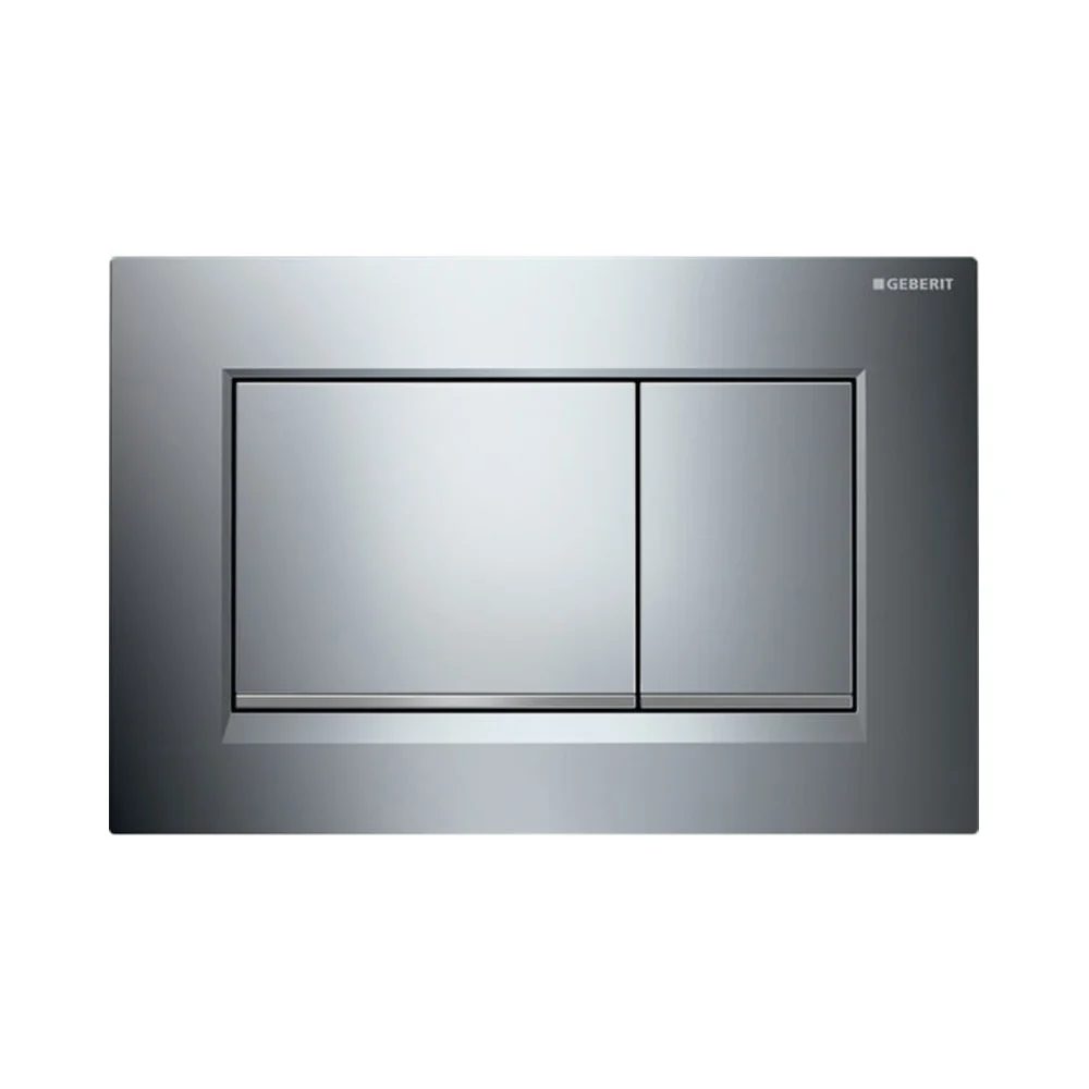 Premium Wind Deflector Geberit Sigma 30 Drive Plate Chrome-Satin Chroom