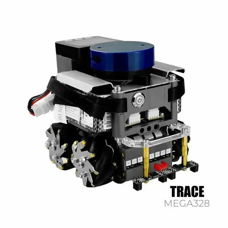 [EOL] M5Stack NEW Lidar Bot AGV Handzaam Carkit Mecanum Wheels met Diefstalgarantie