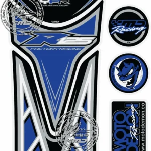 Portable auto-alarm Protector de depósito Motografix YZF-R125 azul