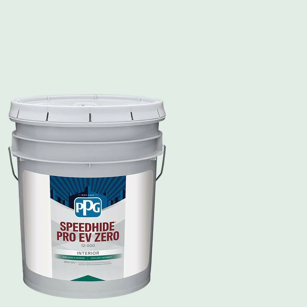 Speedhide Pro EV Eggshell Interior Paint, Ice Zeeblauw gehard staal