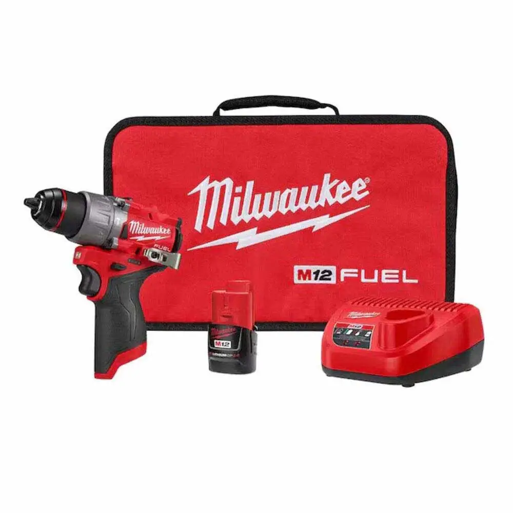 Milwaukee Tools M12 FUEL 1/2" Hammer Drill/Driver Kit 3404-21