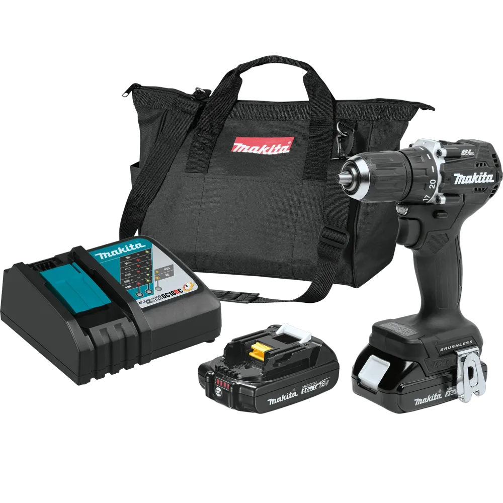 Thuiswerkplaats MAKITA 18V LXT® Sub‑Compact 1/2" Driver‑Drill Kit