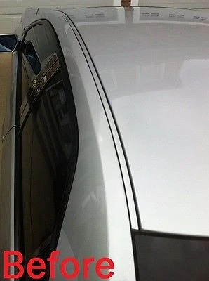 2006-2011 Honda Civic Chroom Roof Top Trim Molding Kit - 2 Door Coupe