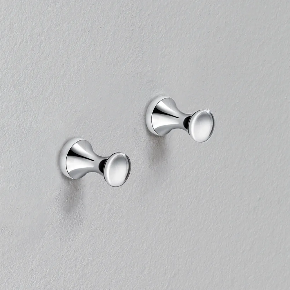 2-piece separate coat rack Cyclops model metaalglans
