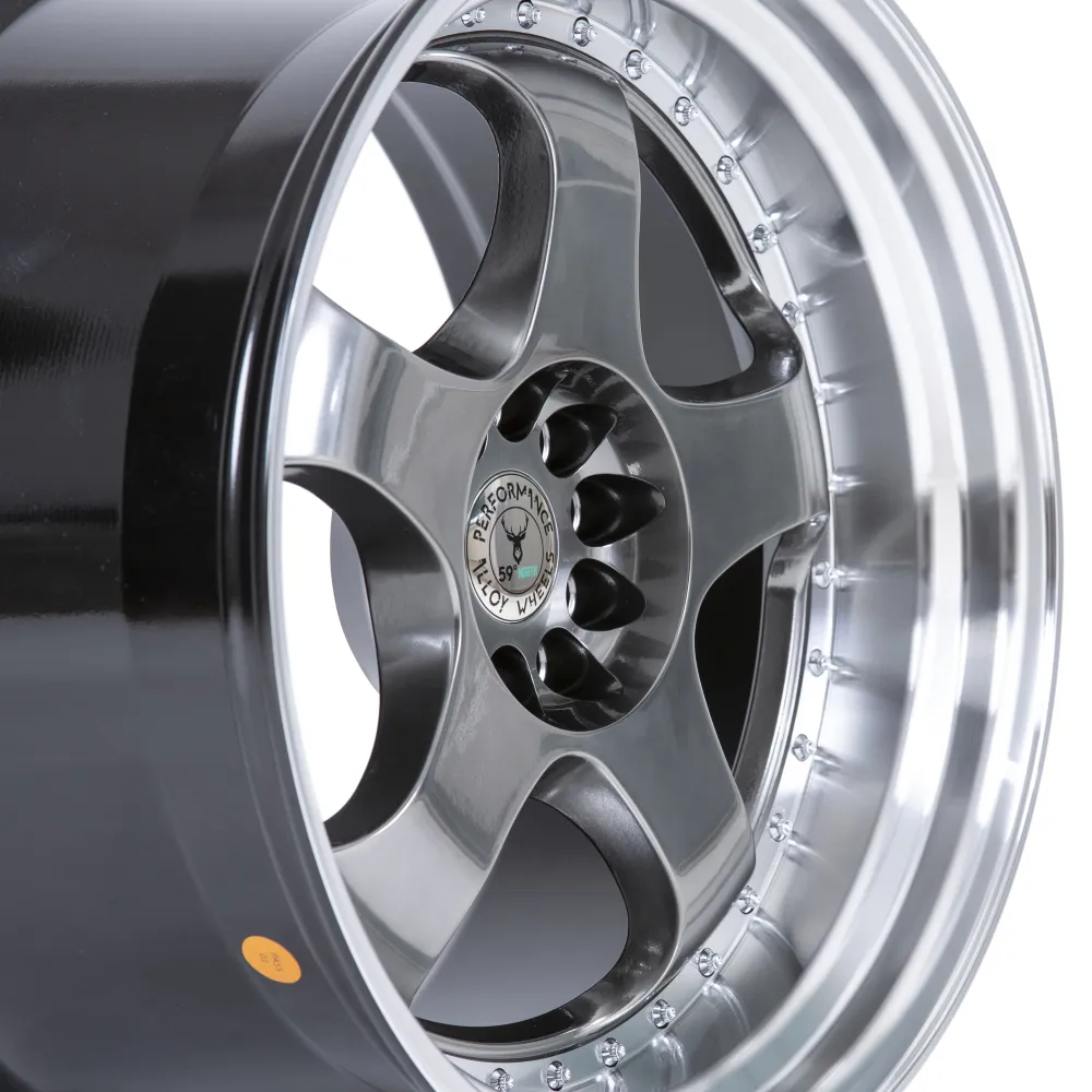 59°North D-002 19x10.5" 5x108/112 ET22, Hyper Ravenzwart