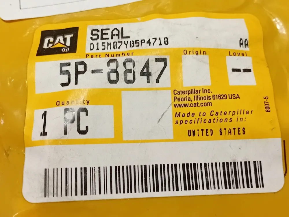 82.88mm Outer Diameter Lip Type Seal 5P-8847 (Pack 2)