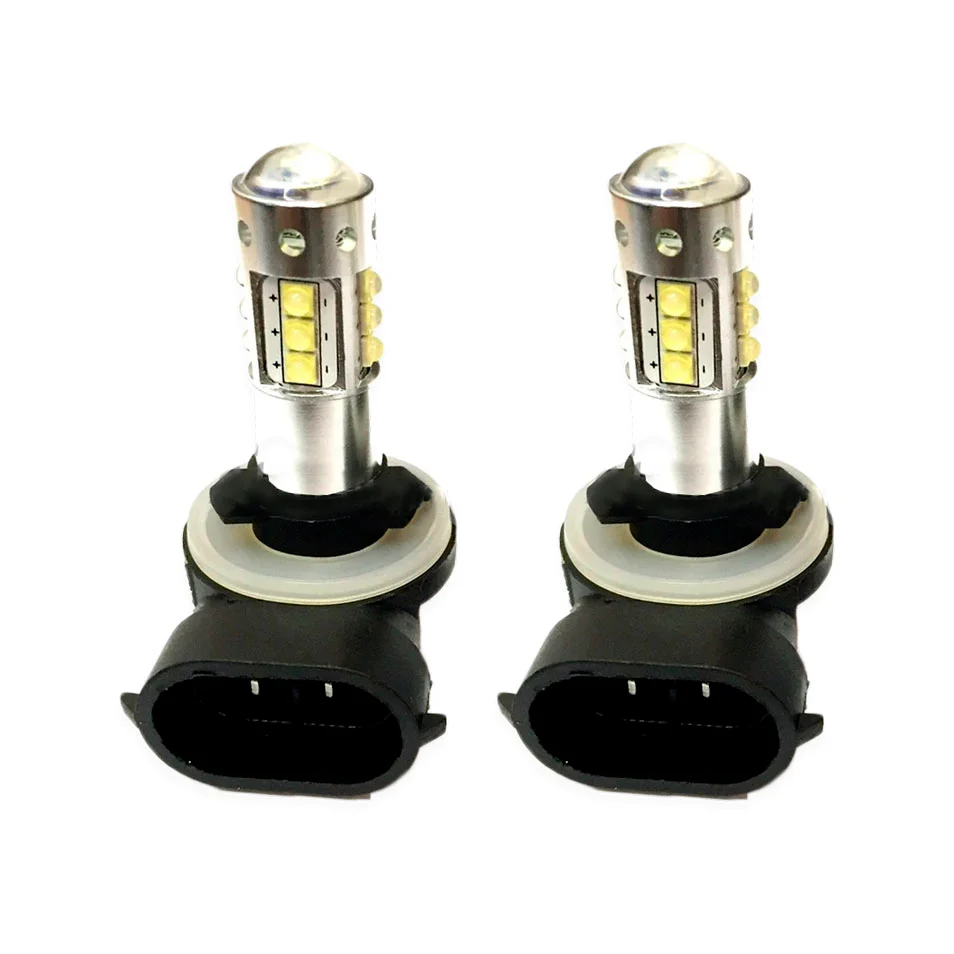Arctic Cat 80W Watt LEDs Super Sneeuwwit Headlights Bulbs Lamps 2 pack