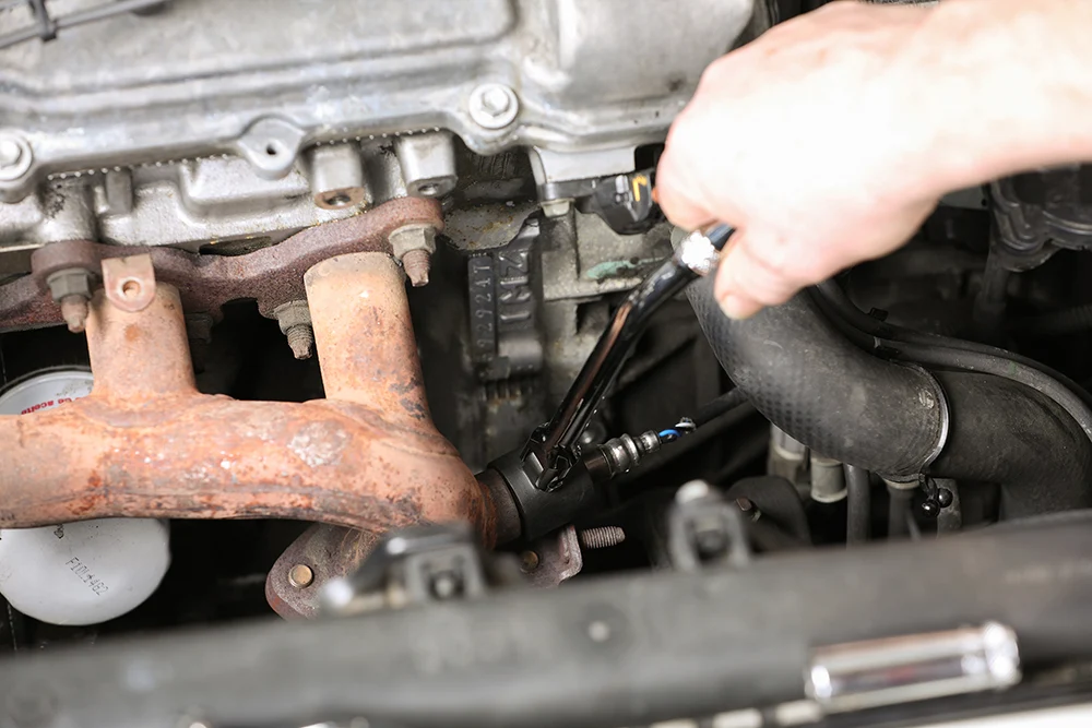 ARES 14021 - Double Sided Aanpasbaar O2 Sensor Wrench met TÜV-goedkeuring
