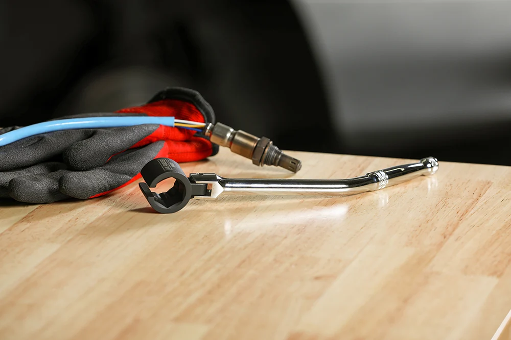 ARES 14021 - Double Sided Aanpasbaar O2 Sensor Wrench met TÜV-goedkeuring