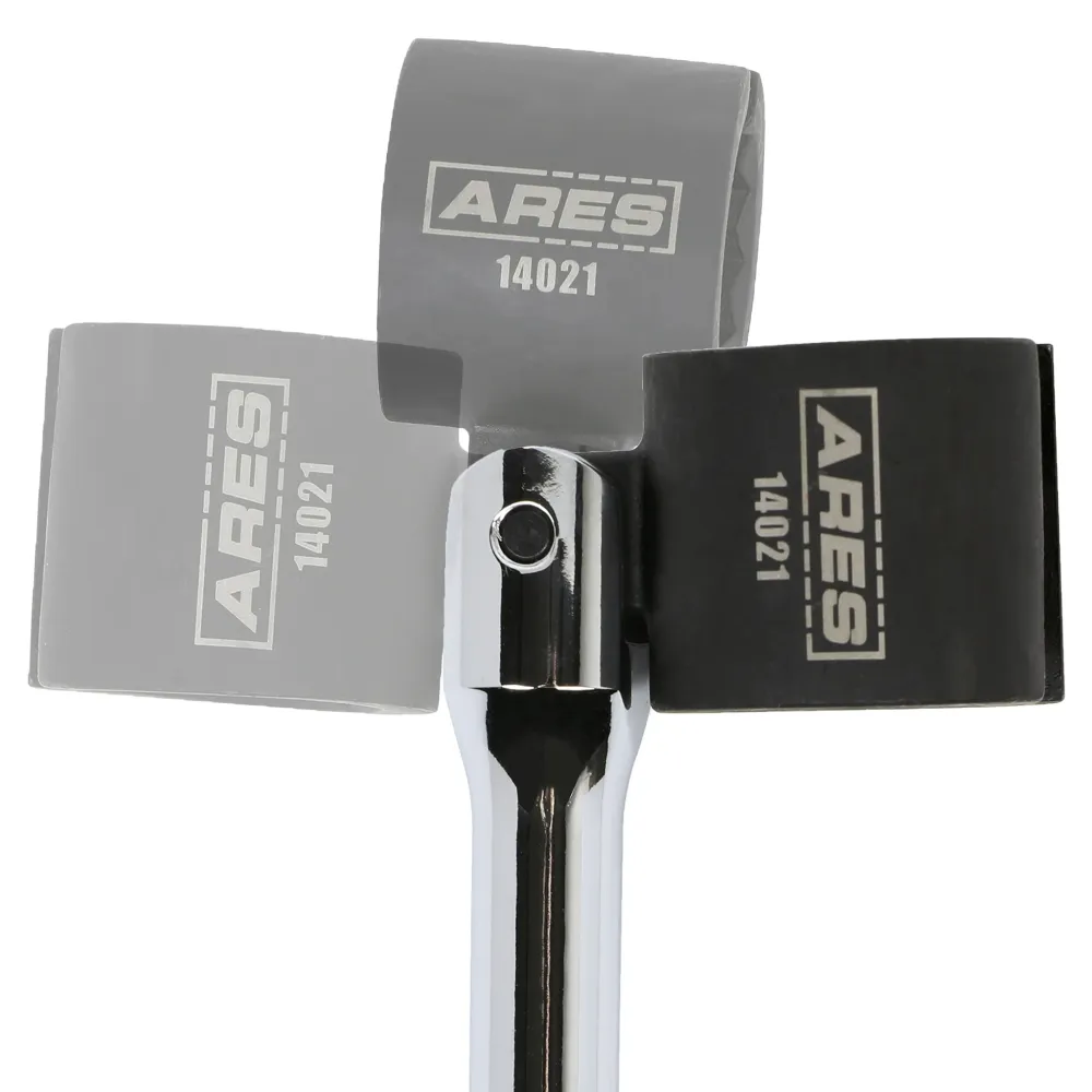 ARES 14021 - Double Sided Aanpasbaar O2 Sensor Wrench met TÜV-goedkeuring