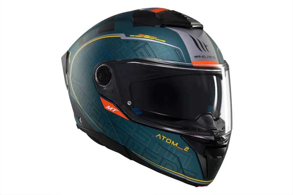 MT Atom 2 Destiny C6 turismo de moto Casco uitbreidbaar ECE 22.06