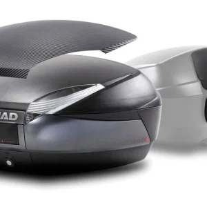 Baúl SHAD SH48 Gris Tapa CARBONO + DOBLE Respaldo compatibel met Ford Focus MK3