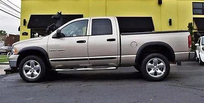 2" Black Body Side Molding Trim Die Cut Ends 2001-2008 Dodge RAM