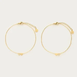 Bracelet Set Two Heart Designs - Directe Montage