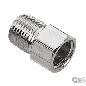 Brake fitting straight # 63609-72 metaalglans Harley-Davidson