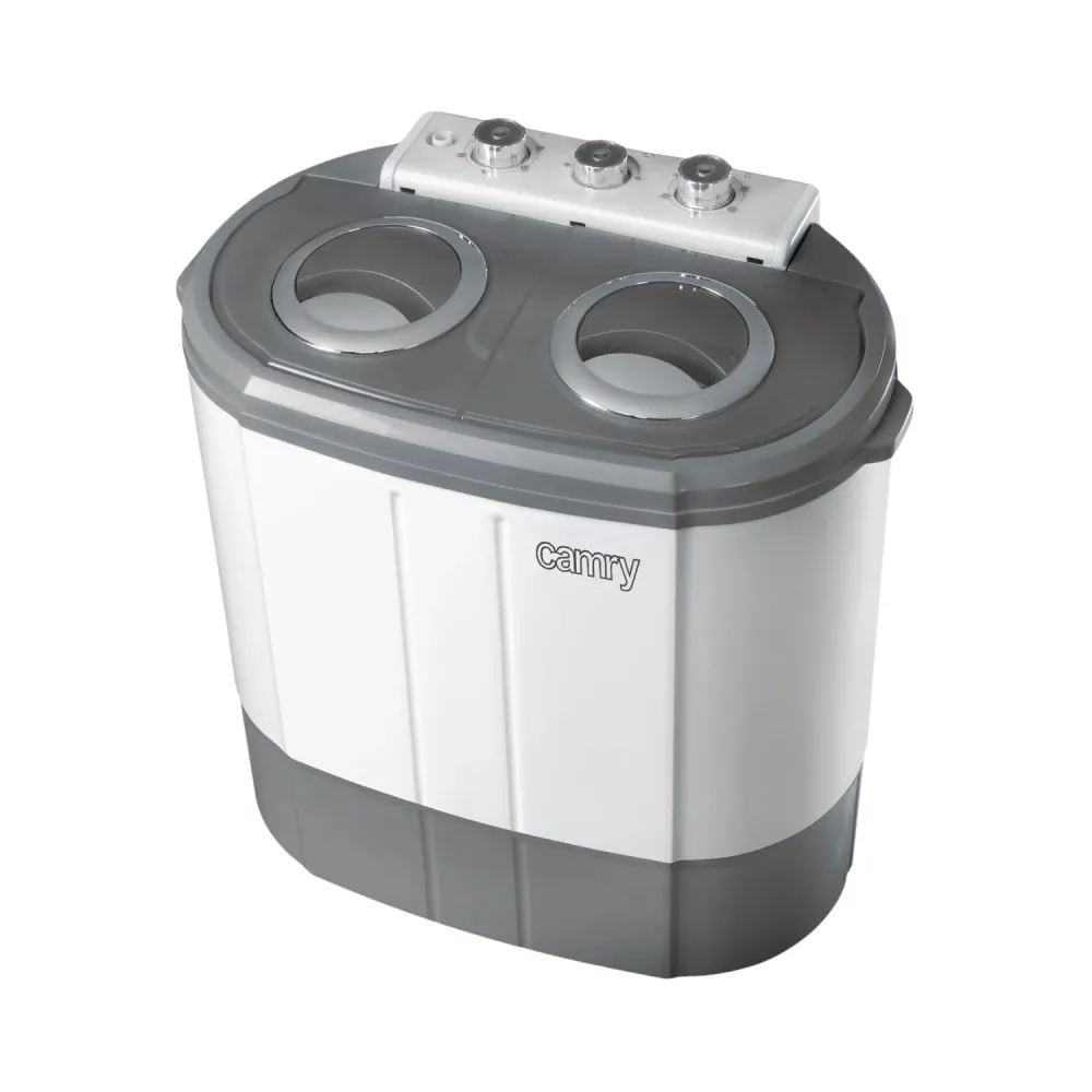 Camry CR 8052 was-spinner voor op reis - twee aparte kamers - Set voor vooras
