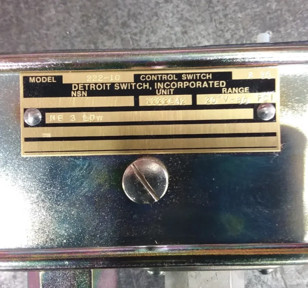 Control Switch 222-10