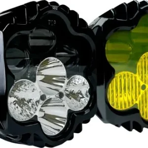 Demperbevestiging Foco Delantero Led Shark Demon® 2 Con Luz Antiniebla Para Harley Davidson