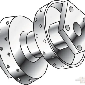 Demperbevestiging FRONT WHEEL HUB-DUAL FLANGE Harley-Davidson