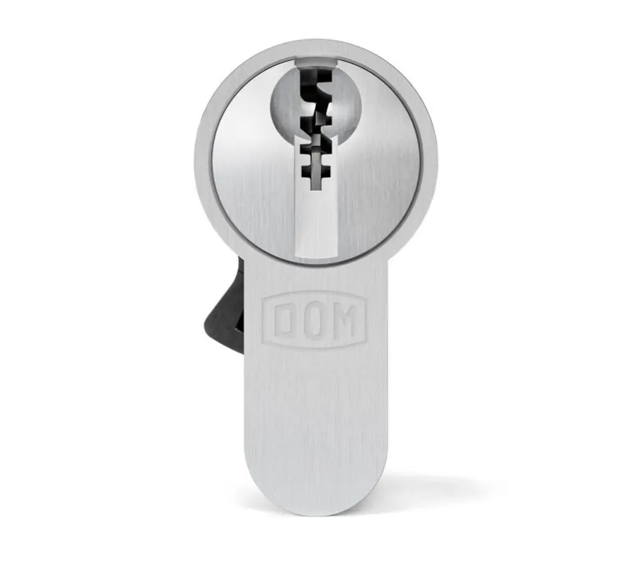 DOM dubbele cillinder - 333 Plura SKG2 ** - 35-45 mm - set 3 stuks gelijksluitend - 333PLA131P3 Heavy Duty constructie