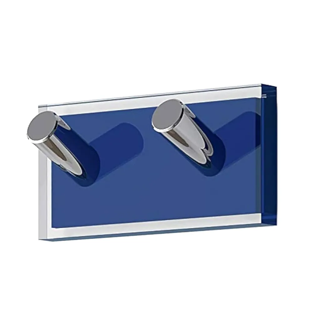 Double handle from Rainbow collection Gedy - Zeeblauw
