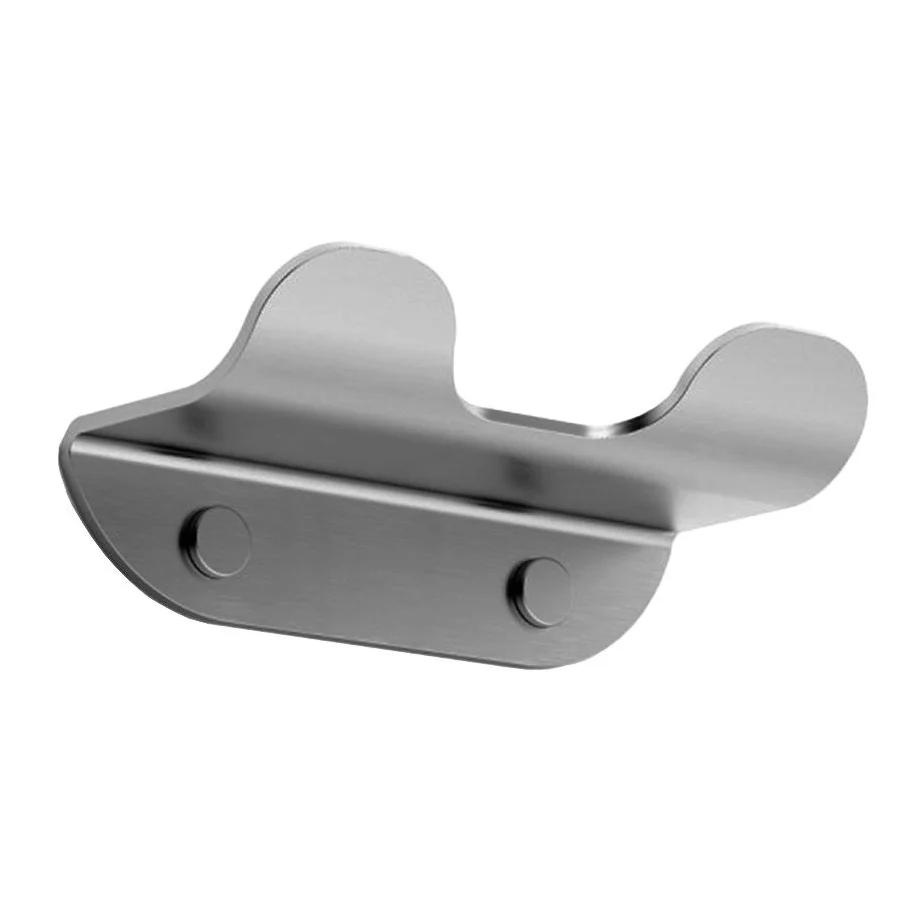 Double wall hook satin-finished 316 RVS Lineabeta Roersa collection