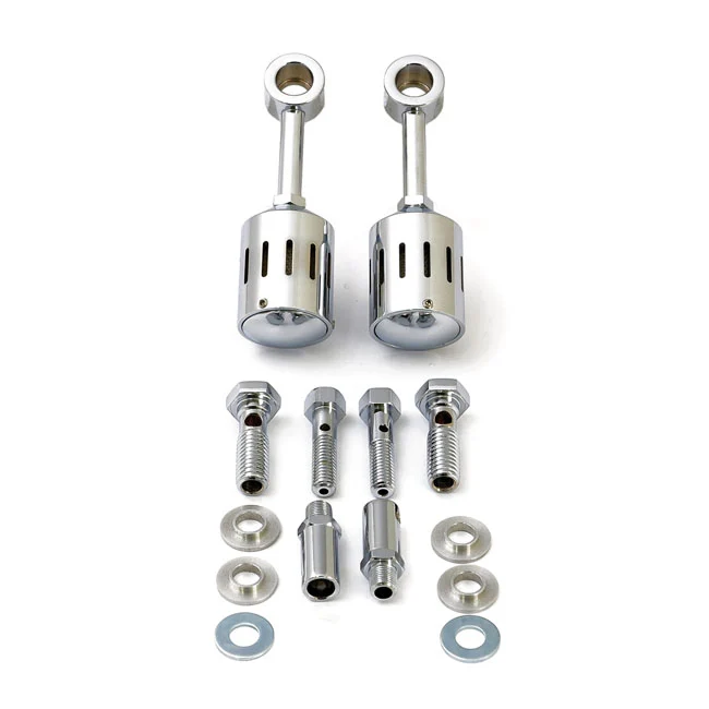 Dual Breather Kit, Kort Canister Harley-Davidson