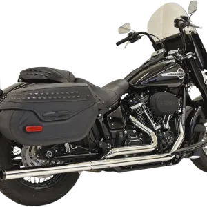 DUAL EXHAUST SYSTEM STRAIGHT MUFFLERS HARLEY-DAVIDSON