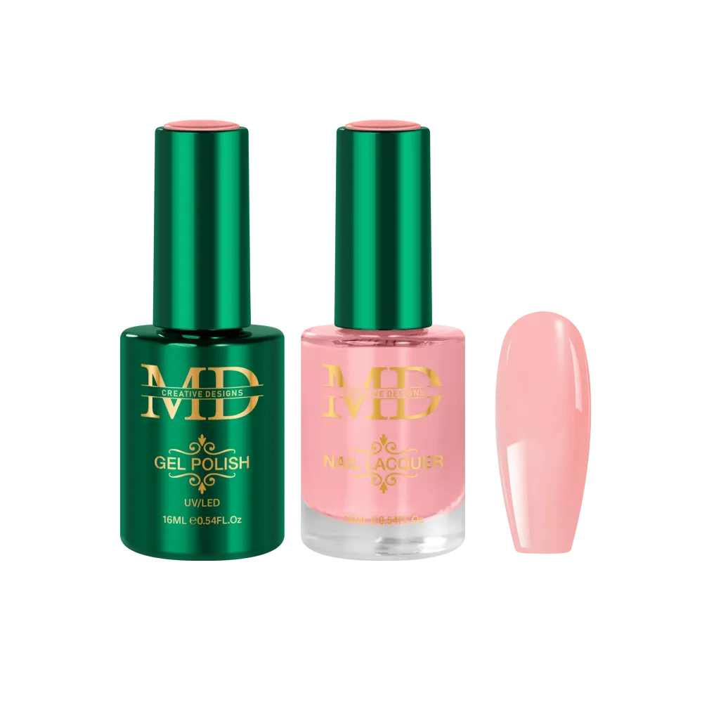 DUSTED SUGAR - M165 - Gel + Lacquer Duo met bouten en moeren