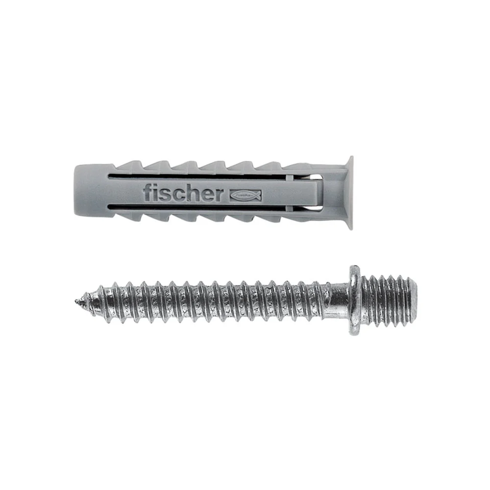 Fischer fixing dubbel screw diameter 6