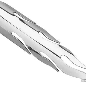 Flame Heat Shield Verchroomd 2" Harley-Davidson