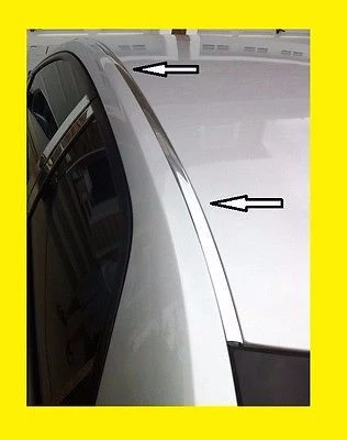Gasdruk schokdemper 2012-2015 Honda Civic Verchroomd Roof Top Trim Molding Kit - 2 Door Coupe