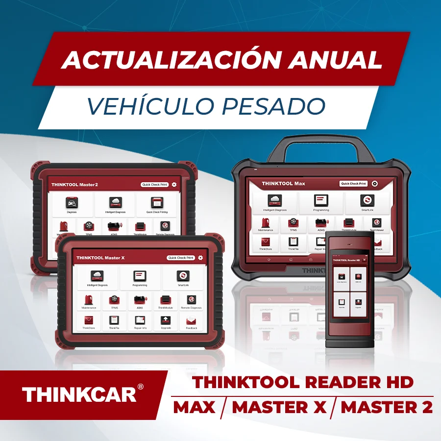 Gasdruk schokdemper Annual Update Heavy Vehicle Thinktool Reader Hd / Max / Master X / Master 2