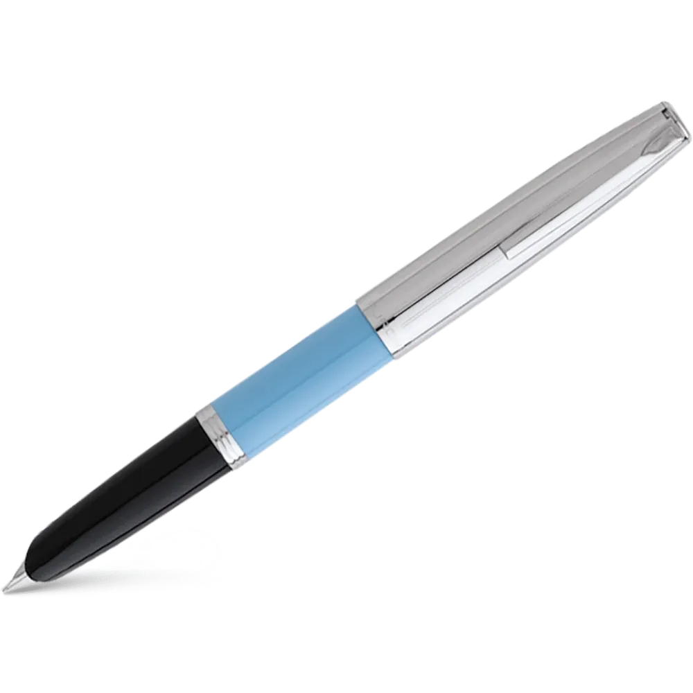 Gasdruk schokdemper Aurora Duo Cart Fountain Pen - Light Blauw - Medium