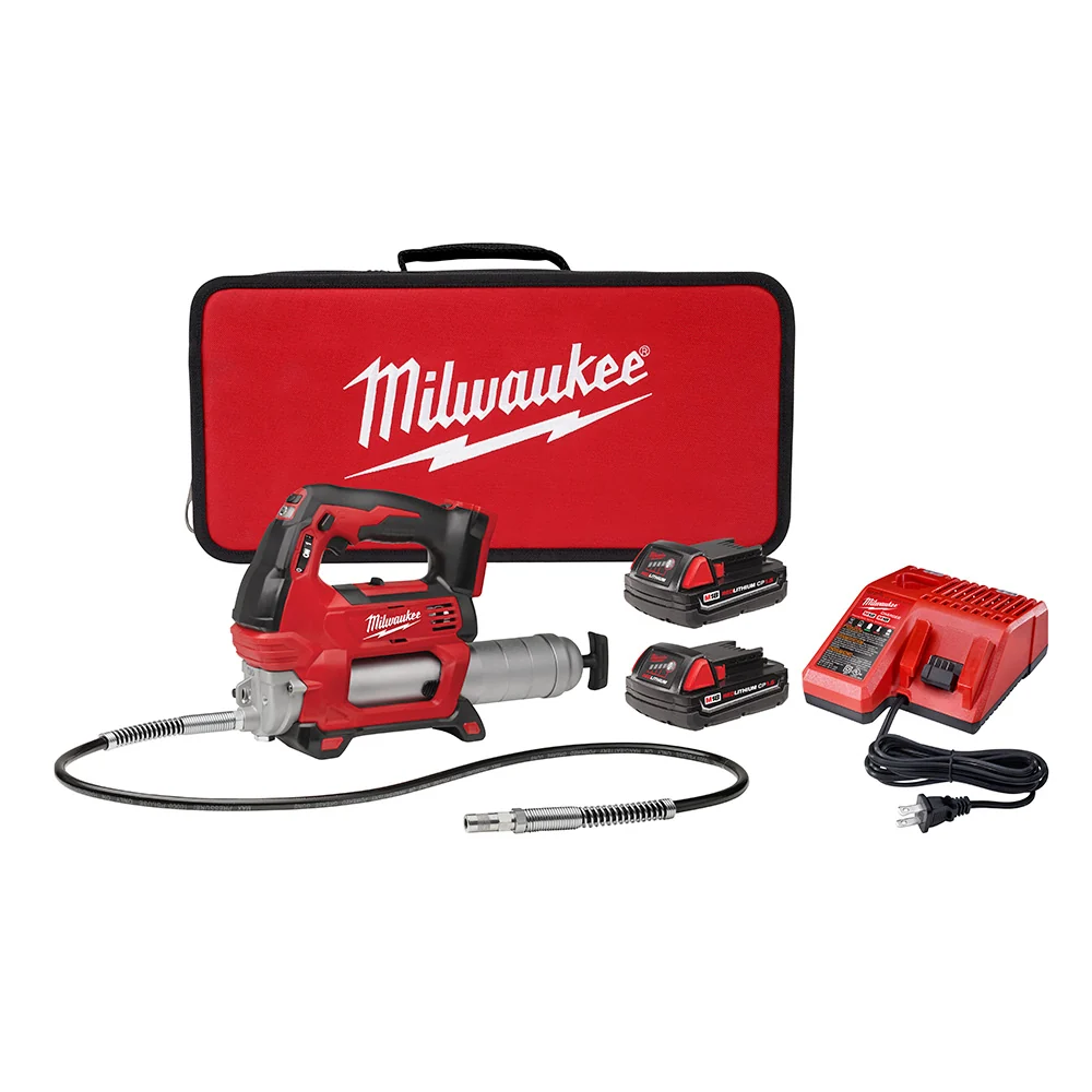 Gasdruk schokdemper M18™ 2-Speed Grease Gun 2CT Kit