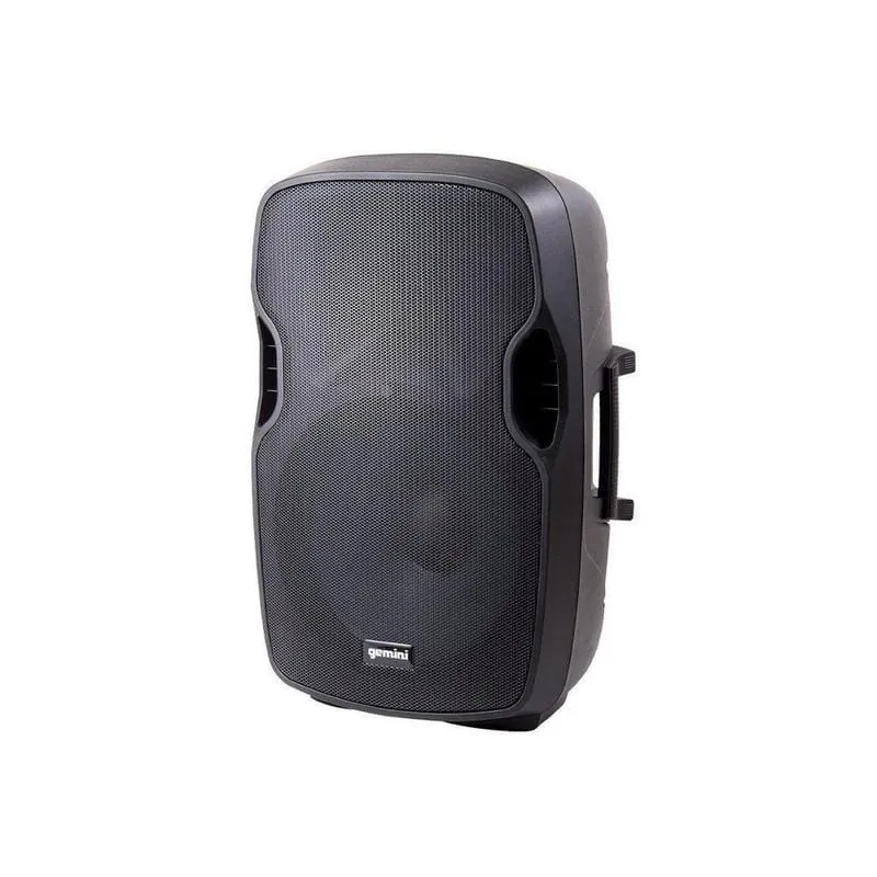 Gemini AS-15P 15" Powered PA Speaker - 2-Way Full Range