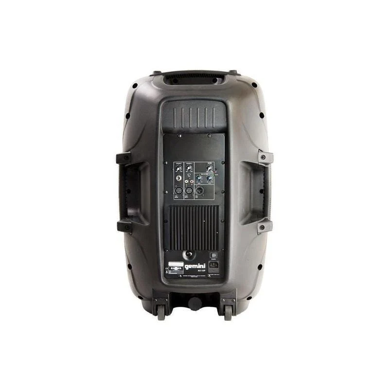 Gemini AS-15P 15" Powered PA Speaker - 2-Way Full Range
