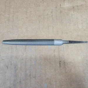 Half Round Duo Cut Bastard File met stofkap