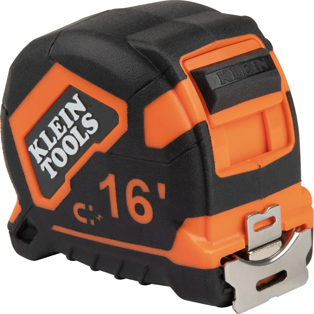 KLEIN TOOLS 16' Magnetic Double-Hook Tape Measure