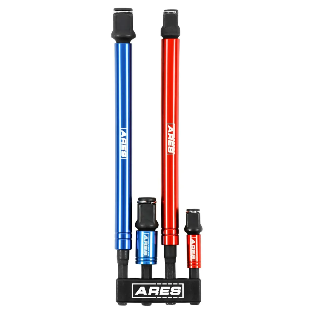 Kogelgewricht ARES 22028 - 2--1 Impact Bit and Socket Adapter Set