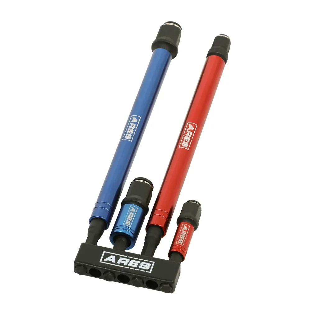 Kogelgewricht ARES 22028 - 2--1 Impact Bit and Socket Adapter Set