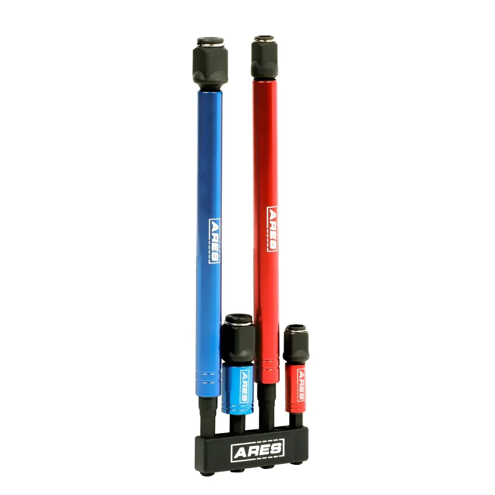 Kogelgewricht ARES 22028 - 2--1 Impact Bit and Socket Adapter Set