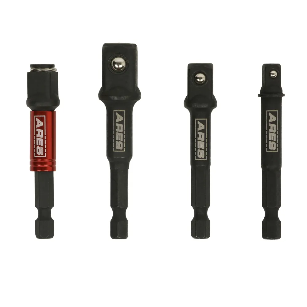 Kogelgewricht ARES 22029 - 2--1 Impact Bit and Socket Adapter Set