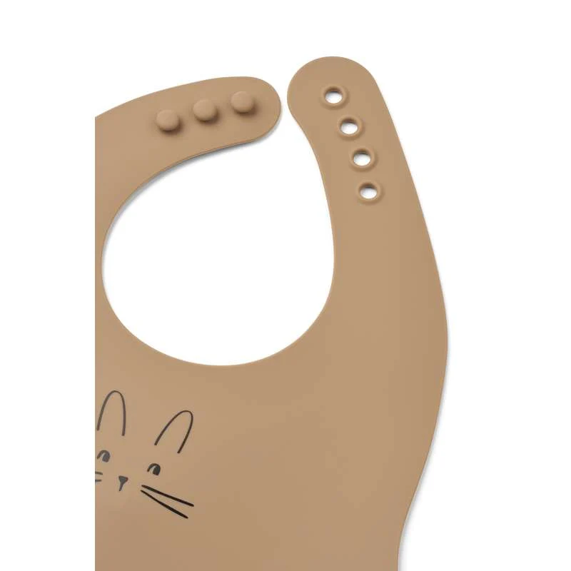 Liewood Ember Hagesmæk - 2-pak - Rabbit/Sandy/Oat met stofkap