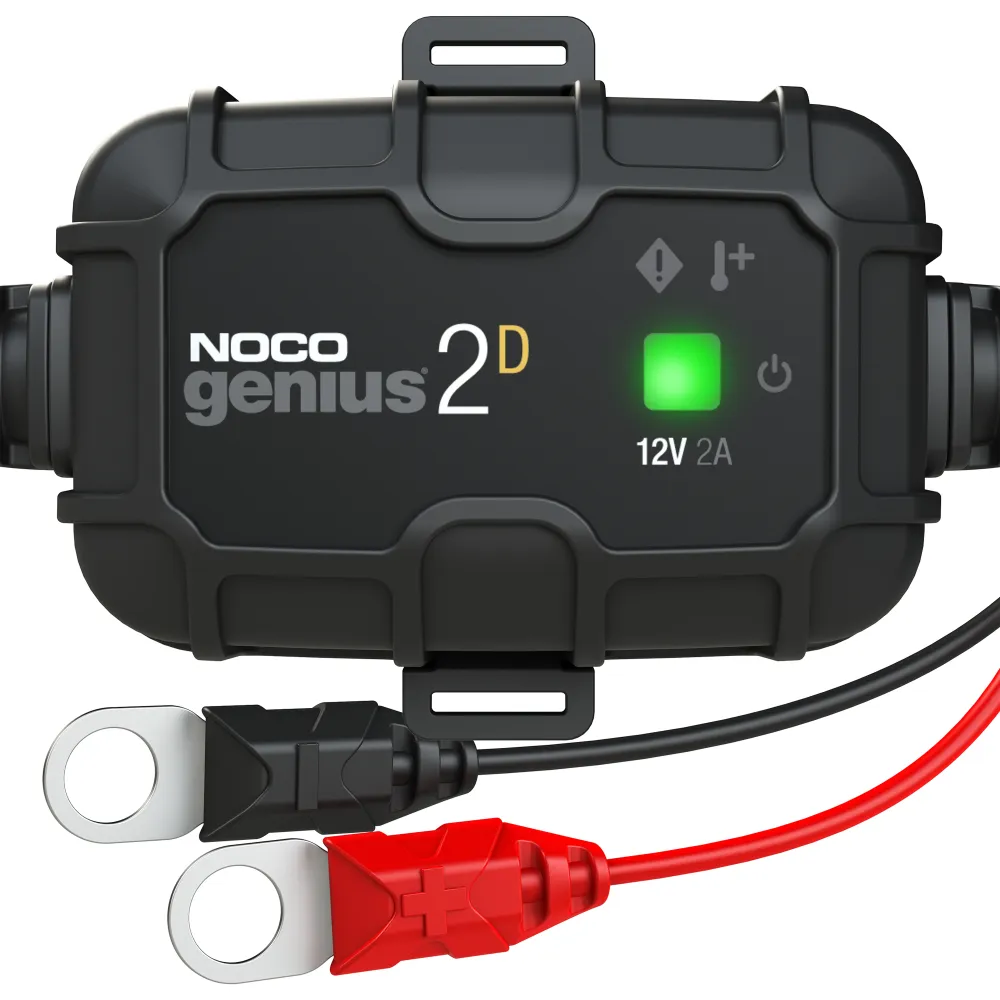 NOCO 2-Amp Direct-Mount Battery Charger & Maintainer compatibel met VW Golf 7